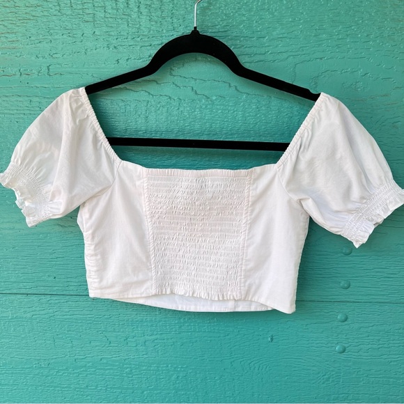 Aritzia White Crop Top - Picture 11 of 11